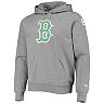 Men's New Era Gray Boston Red Sox City Connect Pullover Hoodie