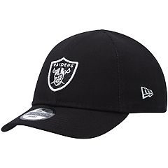 Las Vegas Raiders Infant Football Head Knit Hat with Pom - Brown