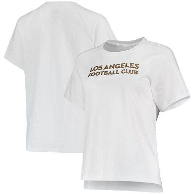 Women's Concepts Sport White LAFC Resurgence T-Shirt
