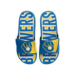 OFFICIAL MLB Apparel Milwaukee Brewers Youth Slides Flip Flops XL