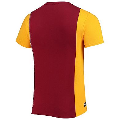 Men's Refried Apparel Burgundy Washington Commanders Split Side T-Shirt