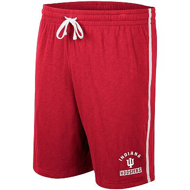 Men's Colosseum Crimson Indiana Hoosiers Thunder Slub Shorts