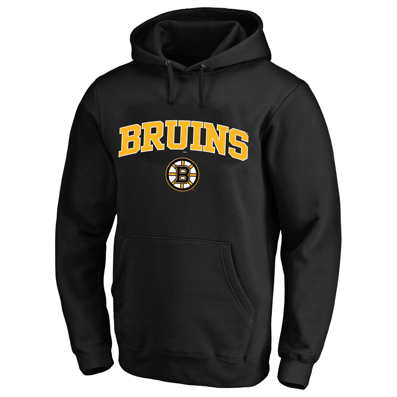 Boston Bruins Fanatics Branded Iconic NHL Exclusive Pullover Hoodie - Mens
