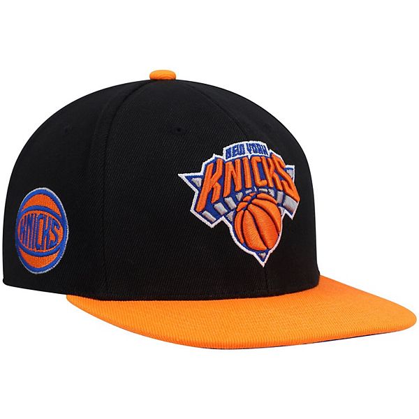 Men's Mitchell & Ness Heathered Gray/Black New York Knicks Heathered  Underpop Snapback Hat in 2023