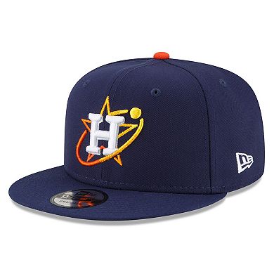 Men's New Era Navy Houston Astros 2022 City Connect 9FIFTY Snapback Adjustable Hat