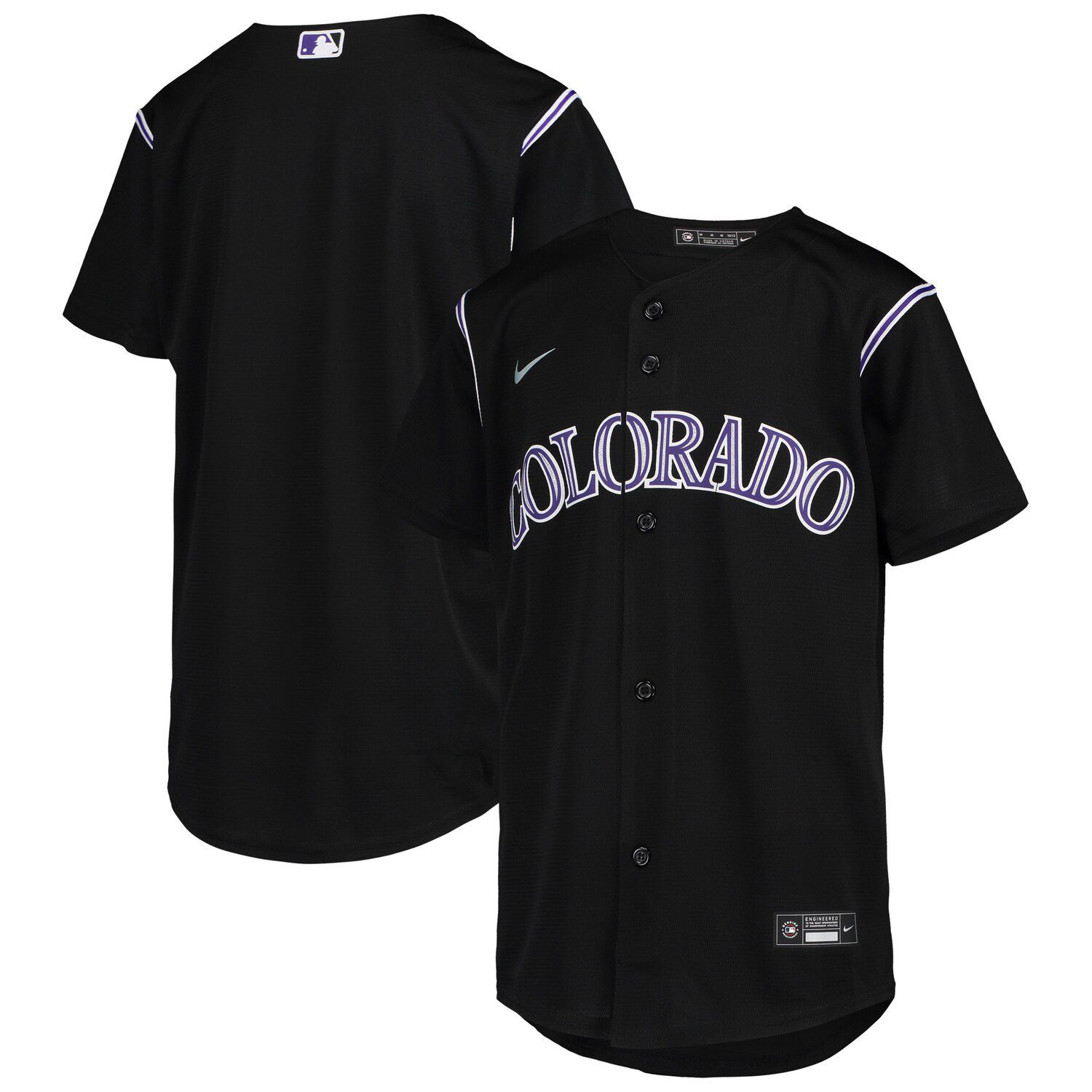 Nolan Arenado Colorado Rockies Majestic Alternate Official Cool Base Player  Jersey - Purple