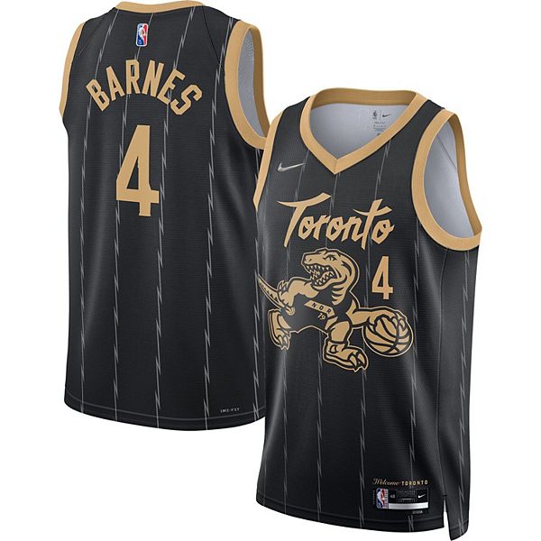 Men's Fanatics Branded Scottie Barnes Black Toronto Raptors 2022/23 Fastbreak Jersey - City Edition