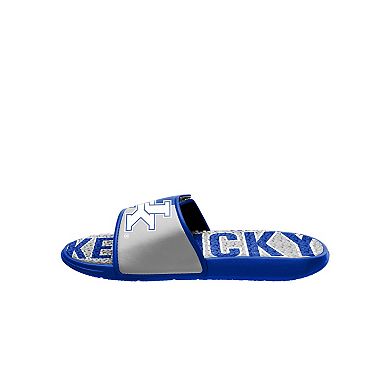 Men's FOCO Kentucky Wildcats Logo Gel Slide Sandals