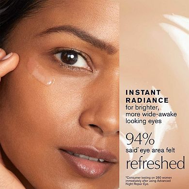 Advanced Night Repair Eye Supercharged Gel-Creme Eye Cream with Hyaluronic Acid and Vitamin E