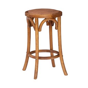 Linon Rae Backless Counter Stool