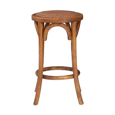 Linon Rae Backless Counter Stool