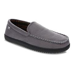 Kohls mens best sale slippers wide