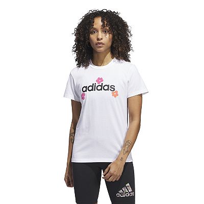 Women s adidas Linear Flower Graphic Tee