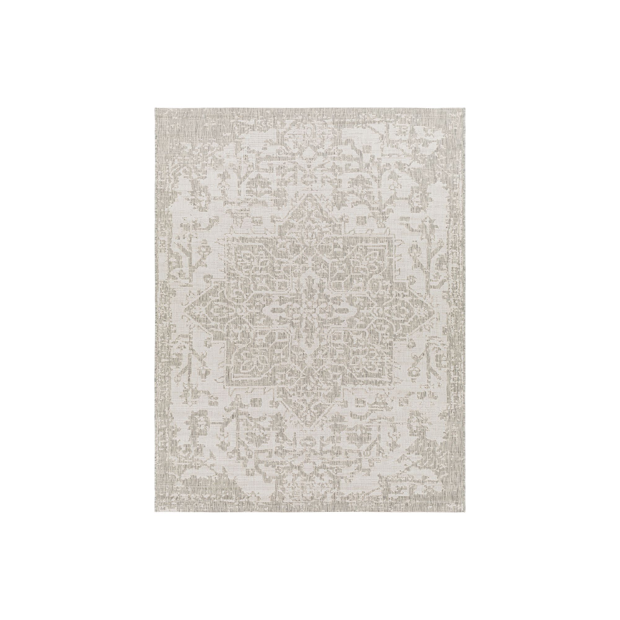 Decor 140 Edana Indoor Outdoor Traditional Area Rug, Gray
