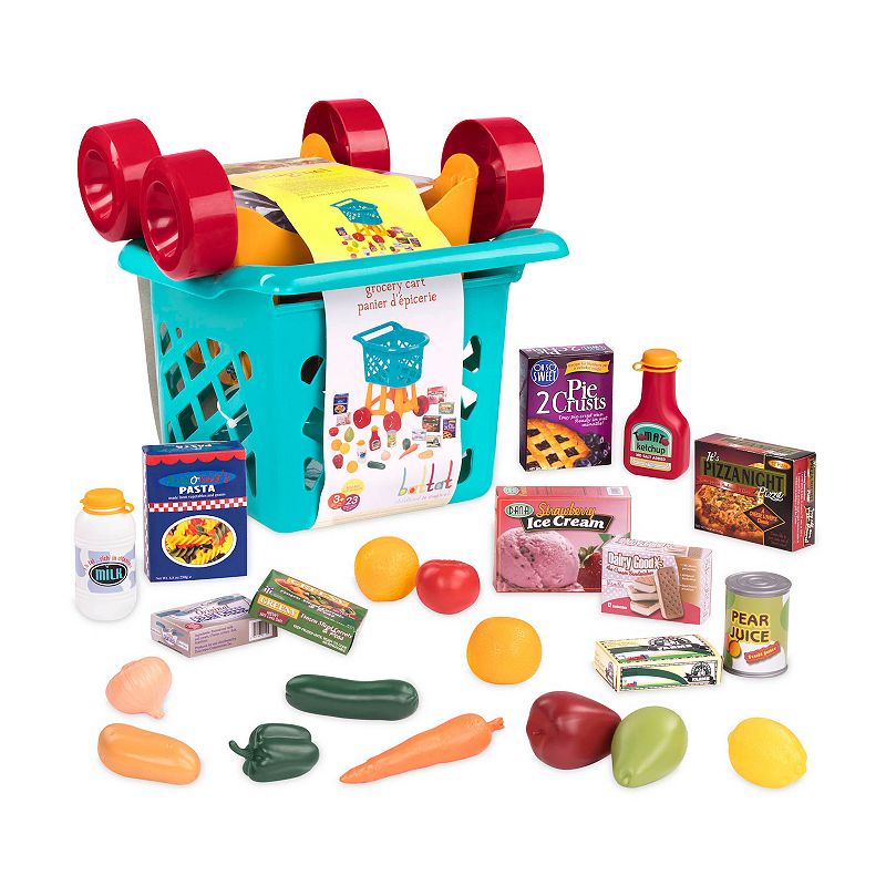 UPC 062243334465 product image for Battat Grocery Cart Pretend Playset, Multicolor | upcitemdb.com