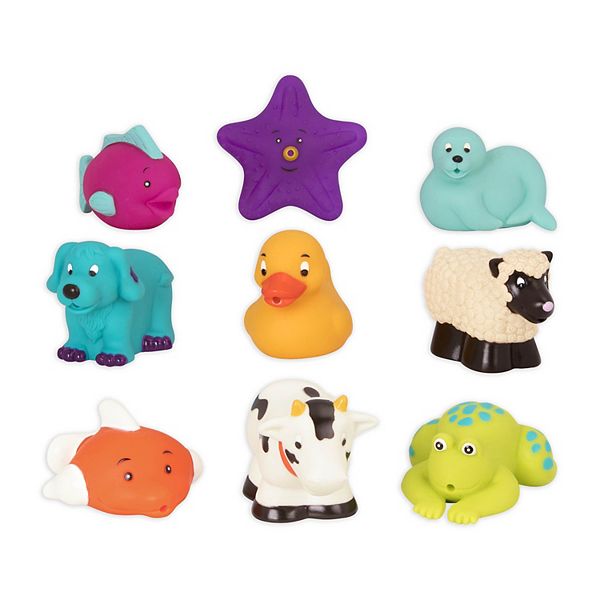 Battat Bath Buddies Bath Toys - Multi
