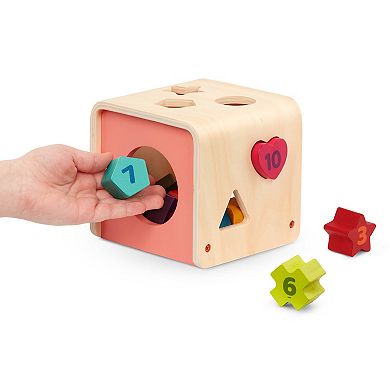 Battat Count & Sort Cube Counting and Shapes Activity