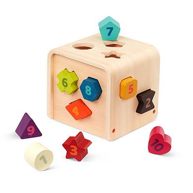 Battat Count & Sort Cube Counting and Shapes Activity