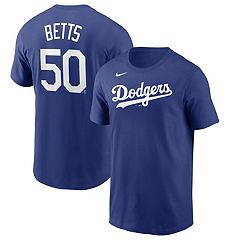 Men's Los Angeles Dodgers New Era White Historical Championship T-Shirt