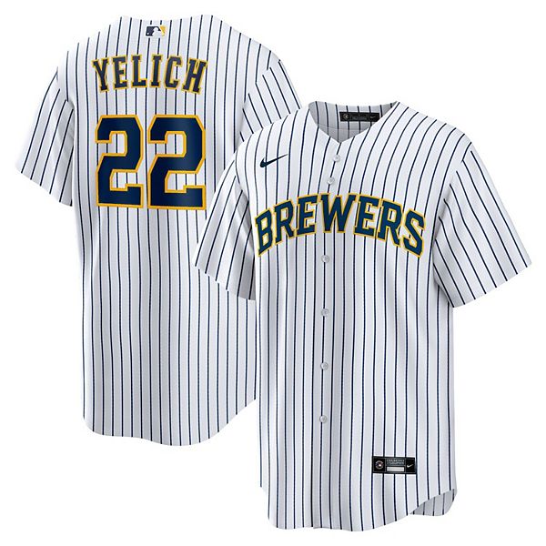 Christian Yelich Milwaukee Brewers YOUTH Jersey Size XL 18/20