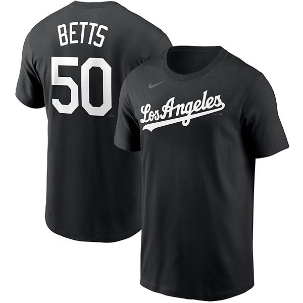 Mookie Betts Los Angeles Dodgers Jersey Black – Classic Authentics