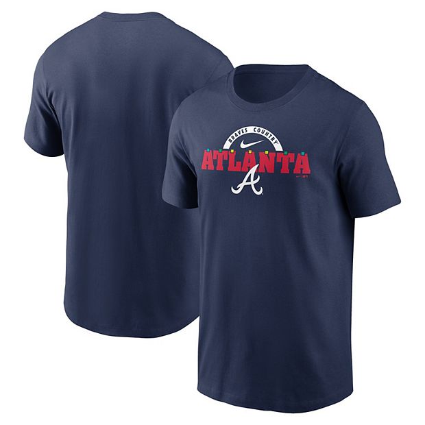 Atlanta Braves Pride Graphic T-Shirt - White - Mens