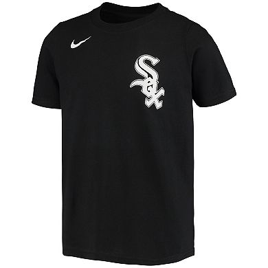 Youth Nike Eloy Jimenez Black Chicago White Sox Player Name & Number T-Shirt