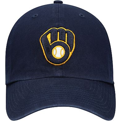 Men's '47 Navy Milwaukee Brewers Home Clean Up Adjustable Hat