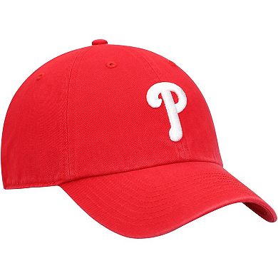 Men's '47 Red Philadelphia Phillies Game Clean Up Adjustable Hat