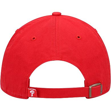 Men's '47 Red Philadelphia Phillies Game Clean Up Adjustable Hat