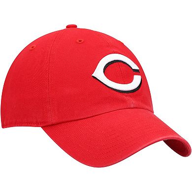 Men's '47 Red Cincinnati Reds Home Clean Up Adjustable Hat