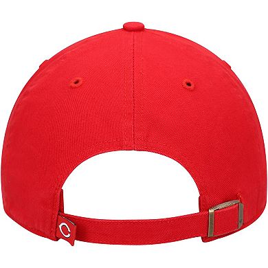 Men's '47 Red Cincinnati Reds Home Clean Up Adjustable Hat