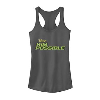 Disney's Kim Possible Juniors' "Kim Possible" Logo Graphic Tank Top