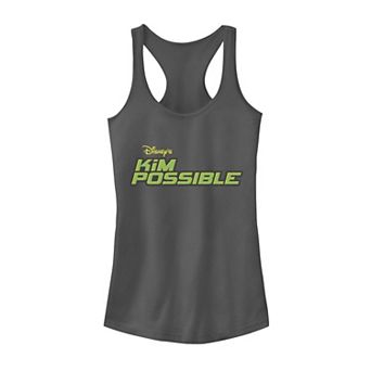 Disney's Kim Possible Juniors' "Kim Possible" Logo Graphic Tank Top