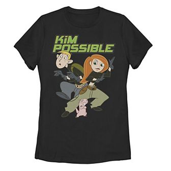 Disney's Kim Possible Juniors' Group Shot Graphic Tee
