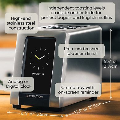 Revolution InstaGLO R270 2-Slice Toaster