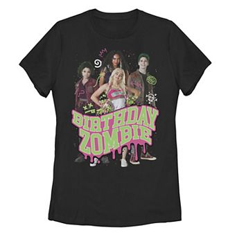 Disney's ZOMBIES Juniors' Zombies Group Shot "Birthday Zombie" Graphic Tee
