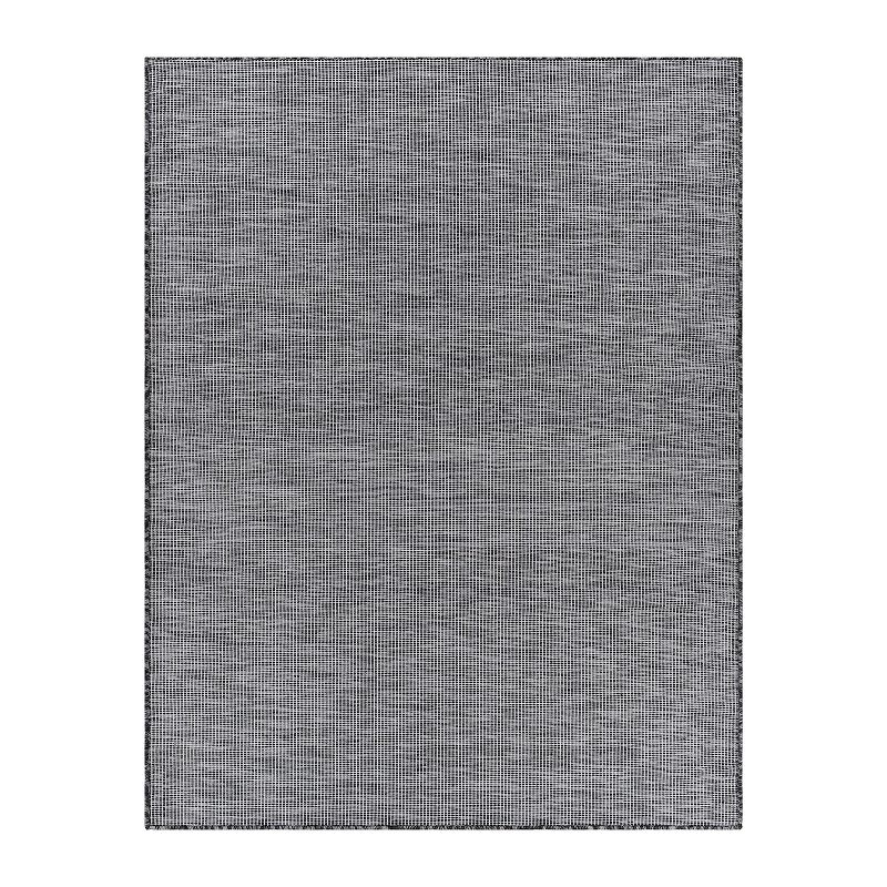 Decor 140 Paxley Indoor Outdoor Modern Area Rug, Black, 8X10 Ft