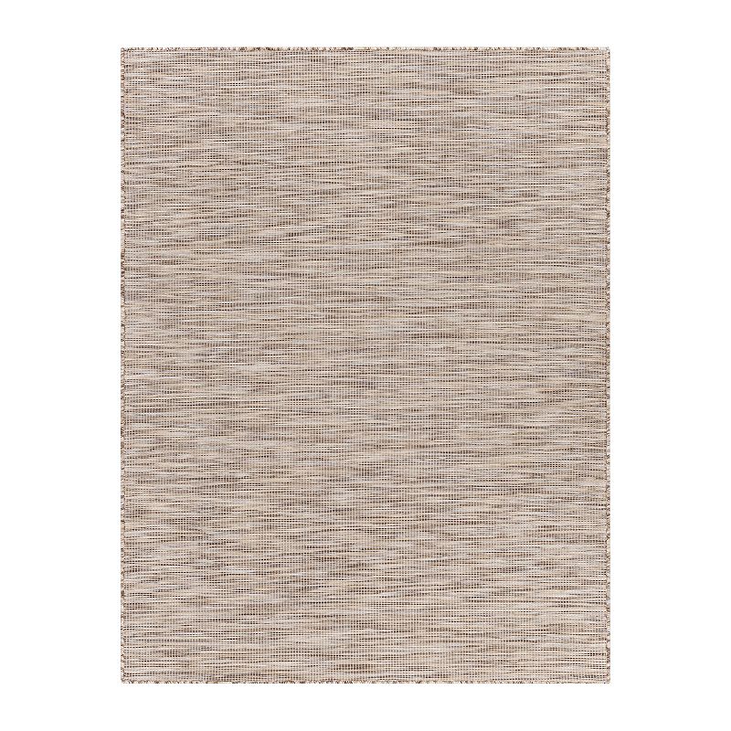 Decor 140 Paxley Indoor Outdoor Modern Area Rug, Brown, 8X10 Ft