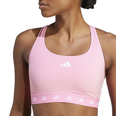 【Adidas コリア】 Powerreact Training Medium-Support Zip Bra adidas Women's Powerreact Training Medium Support Bra, Grey