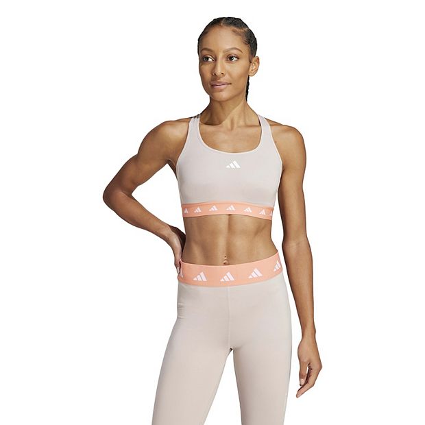 adidas Powerreact Training Medium-Support Techfit Sports Bra