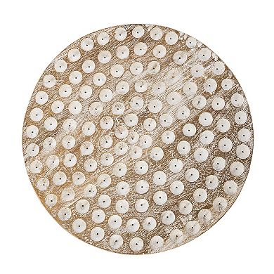 Southern Enterprises Camiliah Round End Table