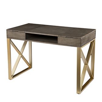 Southern Enterprises Bardmia Two-Tone Desk