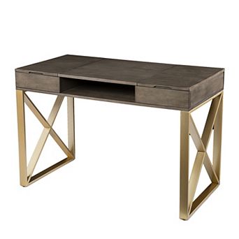 Southern Enterprises Bardmia Two-Tone Desk