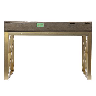 Southern Enterprises Bardmia Two-Tone Desk