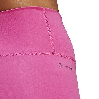 Women's adidas Optime Stash Pocket High-Waisted Capri Leggings