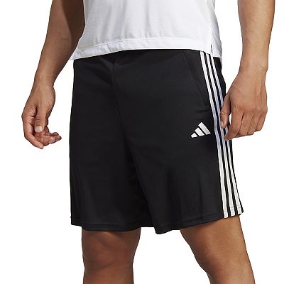 ハーフ・ショートパンツ Adidas Train Essentials Pique 3-Stripes Training Shorts adidas mens Training Essentials Pique 3-stripes Training