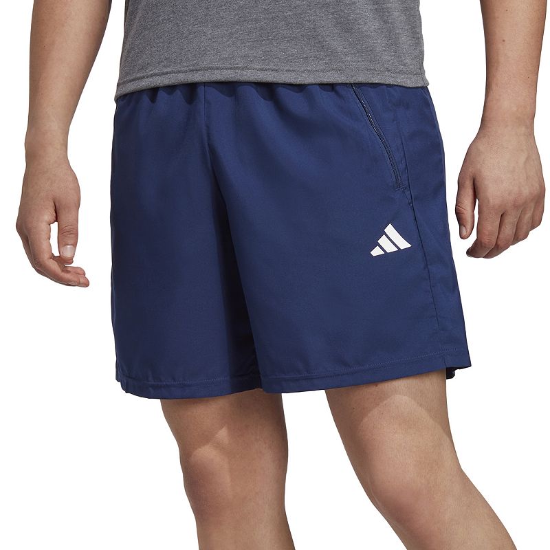 Mens adidas Train Essentials Woven Training Shorts, Size: Small, Blue