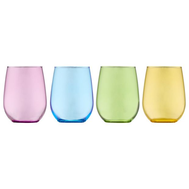 Pinecone Stemless Wine Glasses, Set of 4 - Farmhouse - Wine Glasses - by  Susquehanna Glass Company