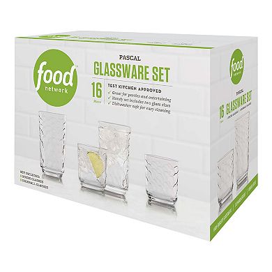 Food Network™ Pascal 16-pc. Beverage Set
